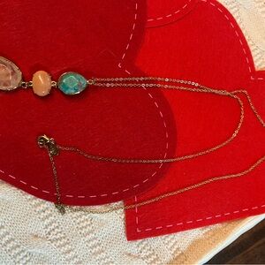 Elegant Multi-Stone Necklace